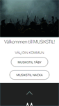 Mobile Screenshot of musikstil.se